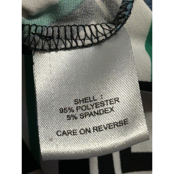 Calvin Klein Geometric Print Sleeveless Blouse Top Women’s Size M - Picture 5 of 5